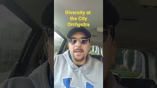 Diversity at the City Orchestra. #diversity