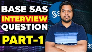 SAS INTERVIEW QUESTION | BASE SAS | WITH SOLUTION | FRESHER |2024