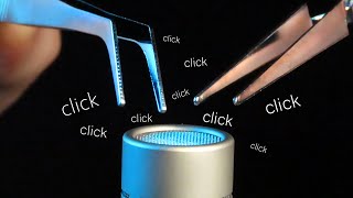 ASMR Tweezer Clicking - No Talking