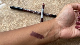 THE BEST EVER BROWN LIP LINER FOR DUSKY SKIN | SWISS BEAUTY DARK CHOCOLATE 12 LIP LINER