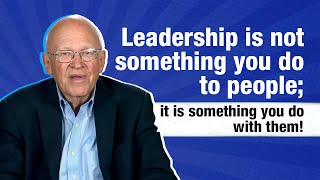 Ken Blanchard speaks about Leadership as a Partnership