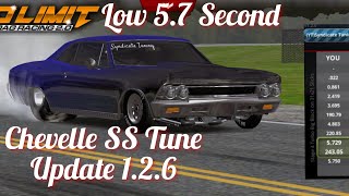 No Limit Drag Racing 2.0: Chevelle SS Low 5.7 Second Tune (Update 1.2.6) Read Description