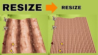 How To Resize or Scale Textures (Materials) in Unreal Engine 5 (UE5)