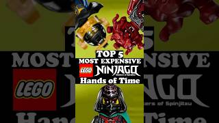 Top 5 most expensive Lego Ninjago Hands of Time minifigures #lego #ninjago #legoninjago #legoshorts