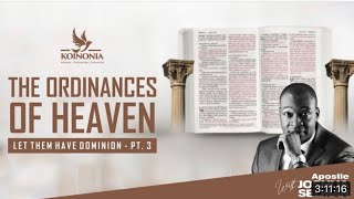 AUDINANCES OF HEAVEN(LET THEM HAVE DOMINION PART 3)