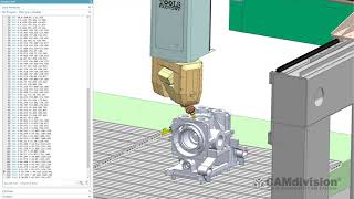 SMATRCUT 450 5-axis Milling - Mitsubishi & NX CAM Postprocessor