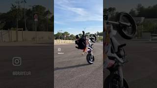 Electric bike wheelie level master 💪