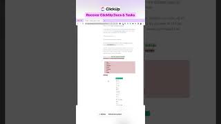 Quick Tip on How to Recover: #clickup Docs & Task History