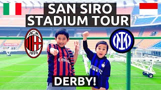 INTERISTI DAN MILANISTI INDONESIA MAIN KE STADION SAN SIRO | STADIO GIUSEPPE MEAZZA ITALIA