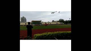 First Experience Seeing Helicopter at Campus. Do you have HELI at your school? #Shorts #norak