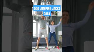 500 Jumping Jacks Daily! #exercise #jumpingjacks #sports #motivation #healthtips #fitness  #gym #fit