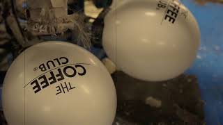 Specialty Balloon Printers -  Coffee Club Corporate Colours