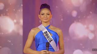 Pauline Amelinckx Bohol City Miss Universe Philippines 2020 Q & A [FULL HD]