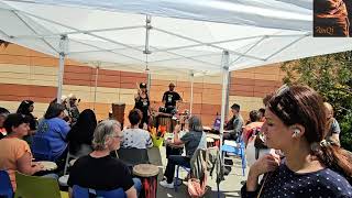 Drum Circle in Salesforce Park (part 1 of 2)