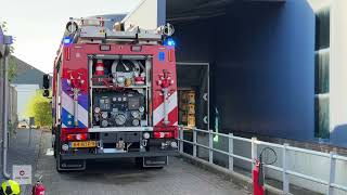 Brand in warmtekrachtkoppelingsruimte van tuinderij snel onder controle