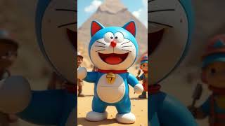 Doraemon's Time-Traveling Adventure! #Doraemon #TimeTravel #Adventure #Anime #Nobita #shorts