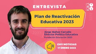 Plan de Reactivación Educativa 2023