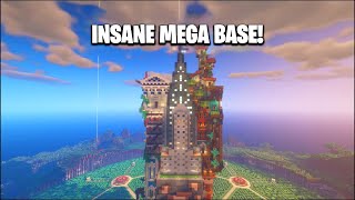 INSANE 1,000 Day Minecraft World Tour (CRAZY MEGA BASE)