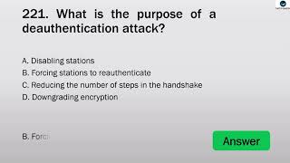 Multiple Choice Questions (MCQs) on Cyber security (for CEH preparation). Part IV