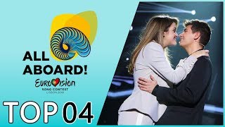 EUROVISION 2018 | Top 04 (so far)