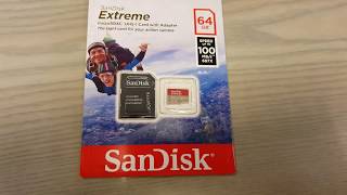 SanDisk Extreme 64GB MicroSD Card UHS-I