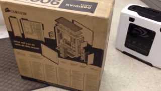 Corsair 900D unboxing, Review and build with GTX TITAN