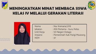 Nur Komaria,S.Pd - Ujian Rancangan Aktualisasi Latsar CPNS Angk. 98 Parigi Moutong