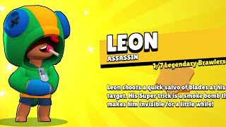 Unlocking Legendary Brawler - Unlocked Leon Brawler - Brawl Stars Enchanted Wood season 19