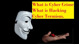 What is cyber crime || hacking || Cyber termism ? || Slide -01