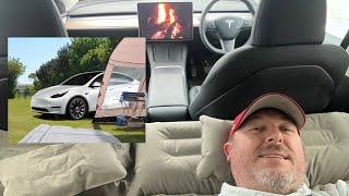 Basenor Portable Camping Airbed Review: Perfect Tesla Model Y Accessory!