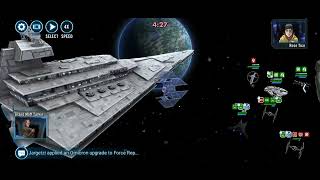 Executrix 2 Ship vs Holdo GAC SWGOH 77 Banners