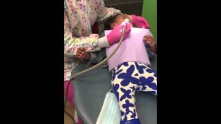 Corryn's 1st dentist appointment