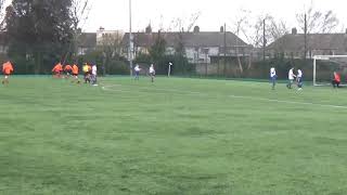 Jakub Basinski(Nr.7)(2004) goal Crumlin Utd vs St.Kevin’s 0:1 Premier Div.(16/3/19)