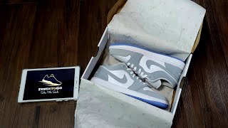 UNBOXING Air Jordan 1 Low WOLF GREY 2024