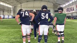 Sights and sounds from Virginia’s practice on Tuesday