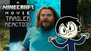 A Minecraft Movie Official Trailer - Reaction + Thoughts!