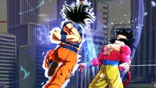 ULTRA ULTRA INSTINCT GOKU Vs SUPER SAIYAN 4 GOKU Extreme CO-OP Battle | Dragon Ball Legends