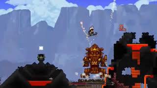 Terraria COPPER SHORT SWORD VS GOLEM