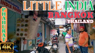 Bangkok's Little India - Phahurat, Thailand 🇹🇭 4K