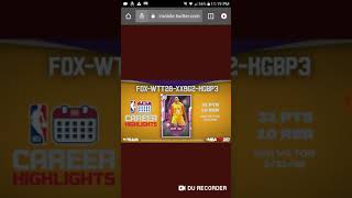 NBA 2k20 pink diamond Rick Fox locker code