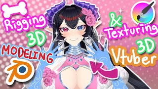 Rigging and ARKit Blendshapes for Vtuber model with Blender! [Part 7] (FINAL) 💃💃💃