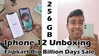 iPhone 12 Unboxing (256Gb)| Big Billion Day Purchase| Green colour | | From YouTube Channel Earning