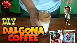 DALGONA coffee/DIY DALGONA/how to make dalgona coffee.