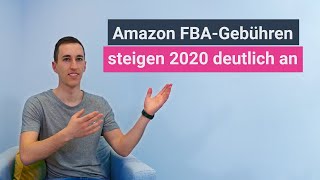 Amazon FBA-Gebühren steigen 2020 deutlich an