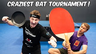 TableTennisDaily X Pongfinity | CRAZY BAT TOURNAMENT!