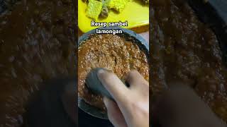 Cara mudah membuat sambel lamongan  #pecellelelamongan #sambellamongan #pecelayam