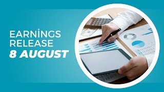 Earnings release 8 August