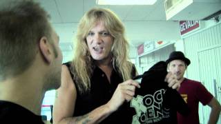 Sebastian Bach wishes Rock Science good luck!