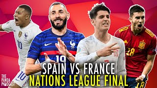 SPAIN 1 - 2 FRANCE - NATIONS LEAGUE FINAL WATCH ALONG