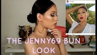 HOW TO GET THE FAMOUS JENNY69 BUN TUTORIAL | TANIAXO